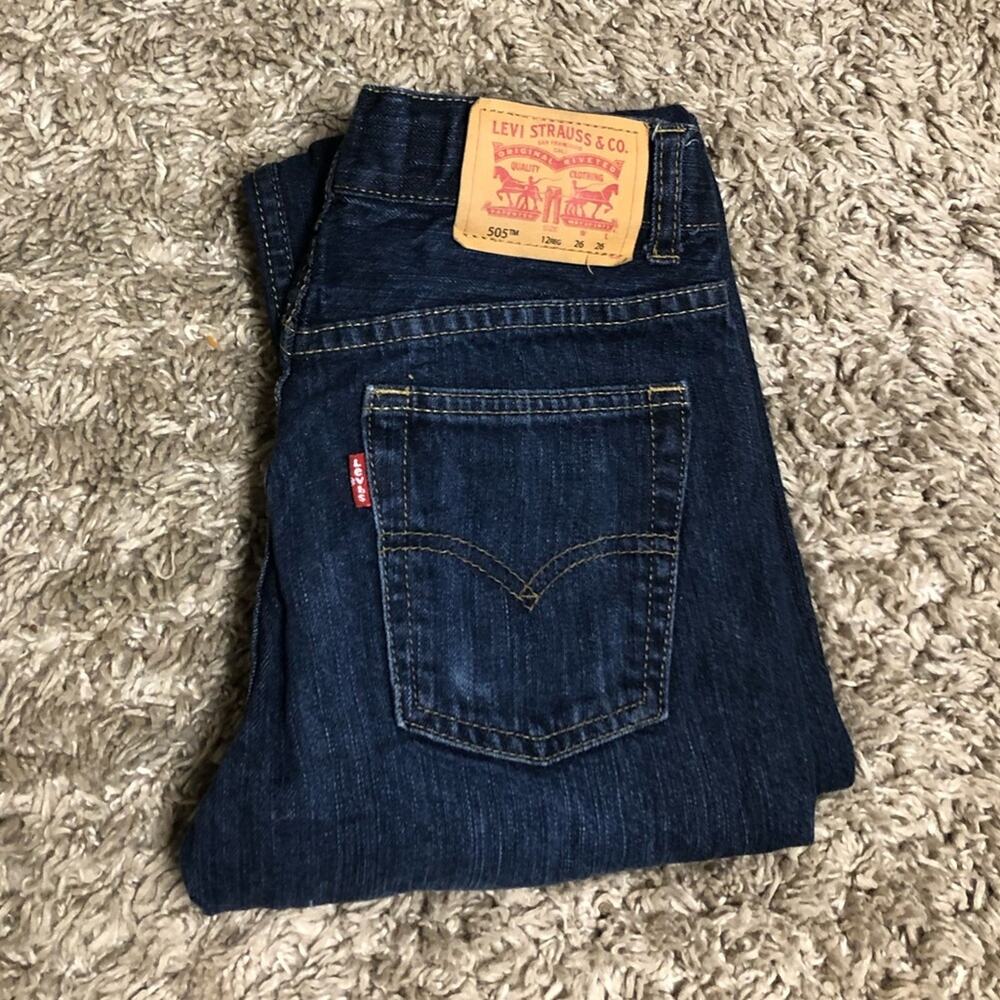 Levi’s 505 Boys Jeans Size 12 Regular